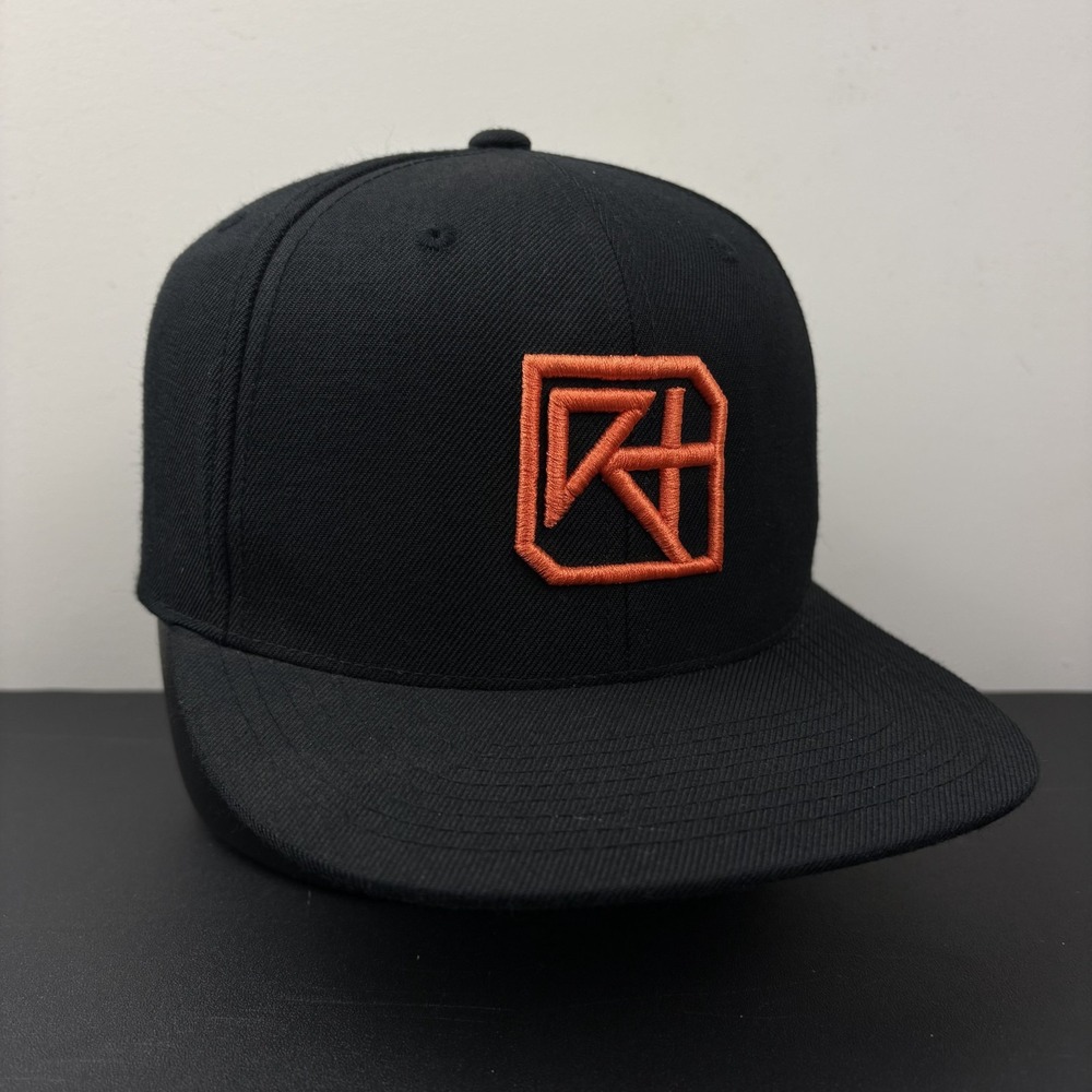 Royal Tailor Christian Rock Hat Orange Black Contemporary Music Snapback Cap